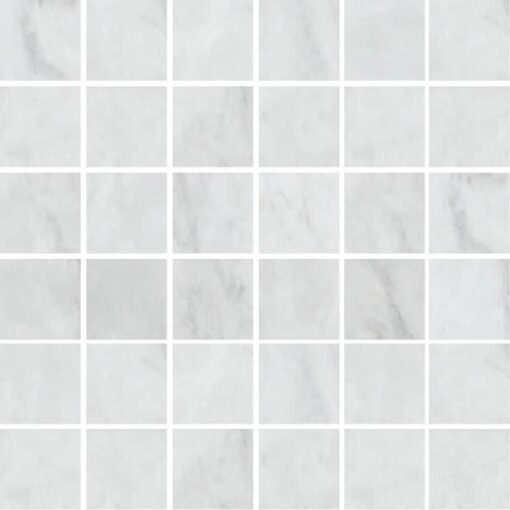 MARBLES White POLERAD Mosaik 4,8x4,8 cm